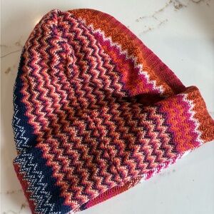 Missoni patterned knit beanie